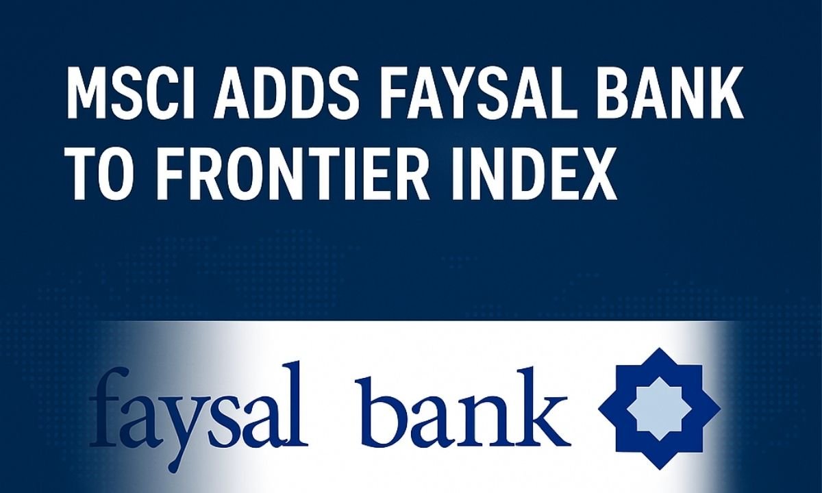 Faysal Bank to Frontier Index in 2025
